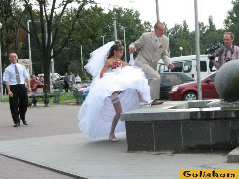 Голые засветы невест