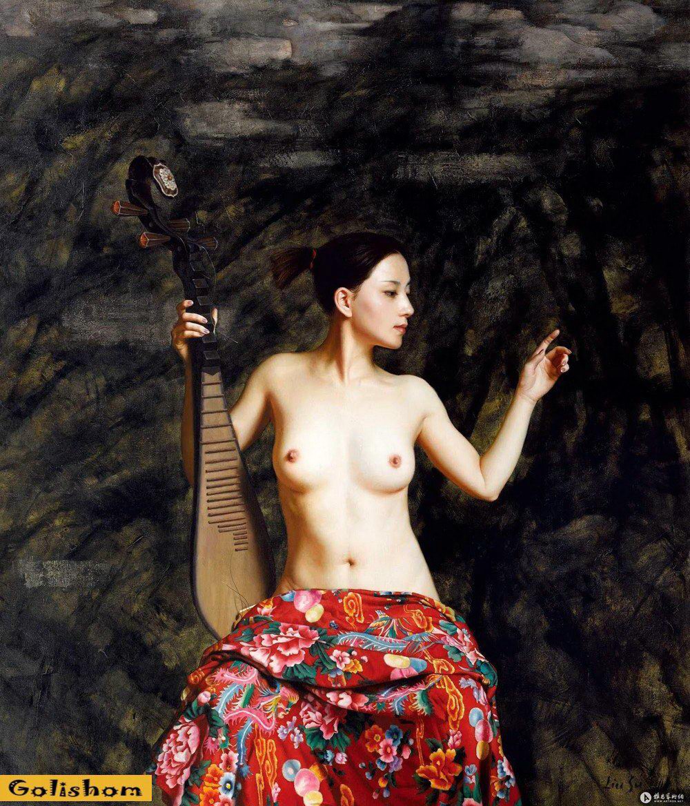 Китайская художница Liu Su и ее работы в стиле ню